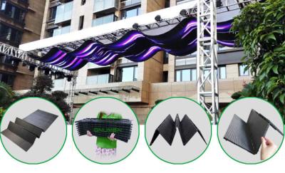 China Hot selling 6mm flexible LED screen for events and concerts for sale