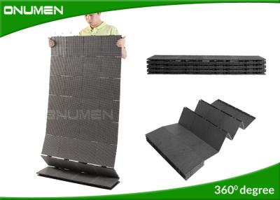 China High Brighntess Led Panel Video Wall For Stage With 180 ° Folding Angle , DC24V for sale