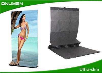 China Custom Outdoor Retail LED Display / IP43 Commercial Advertising LED Display P6 for sale