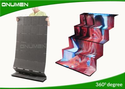 China Out door Led Stage Display , rgb Large Flexible Led Screen 4000 nits Brightness for sale