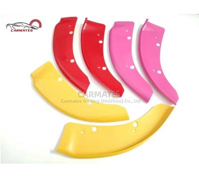 China CARMATES Front Bumper Lip Splitter Spoiler Protector Yellow for Dodge Charger SRT Scat 2015 - 2021  68327084AA 68327085AA ChargerSRT(SRT8 for sale