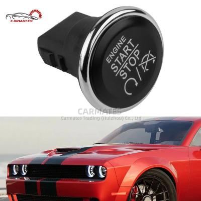 China Car Start Button Hot Sale Ignition Start Stop Push Button For Dodge For Jeep 2008-2016 1FU931X9AC Front Dashboard Munt Parts 300 for sale