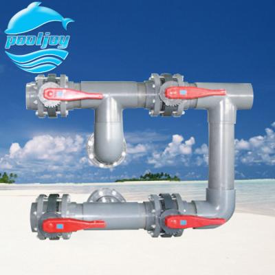 China Flange Valve For Commercial Filter Pool 4 Way Flange Valve For Commercial Filter for sale