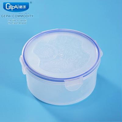 China Wholesale Microwavable Kitchen Clear Reusable Plastic Containers With Airtight Lids for sale