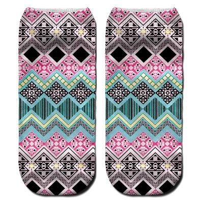 China New Design Antibacterial Sublimation Socks 3D Fashion Design Socks / Fashion Design for sale