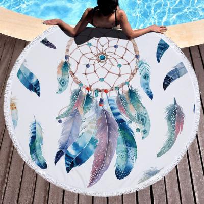 China Compressed Towel Factory Outlet Home Towel Digital Printed Outdoor Beach Towel for sale