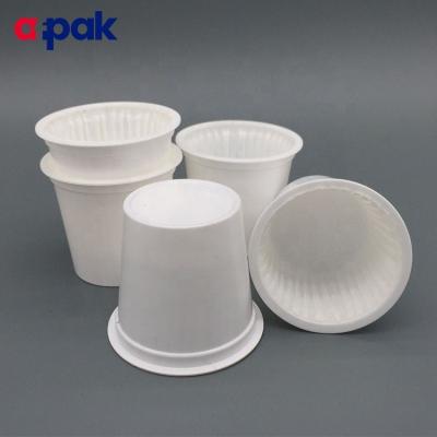 China 7 layers evoh plastic high barrier pp vacuum disposable cup 2.0 kcups k compatible with welded filter cloth, empty k cups, empty k cup for sale