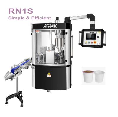 China Biodegradable food capsule filling machine/Nespresso filler/Kcup making K-cup capsule automatic k-cup coffee filling machine for sale