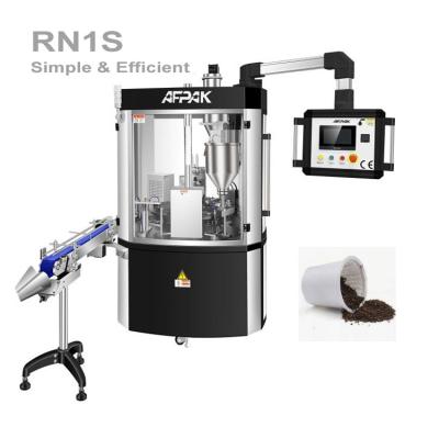 China High Efficient Entry Level Coffee Powder Single Lane Capsule Filling Making K-Cup Capsule For Beginners Coffee Pods Rotary Packaging Machine for sale