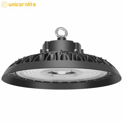 China Warehouse 120w Led Highbay UFO Light 3 Lens Optics 60/90/110 High Bright 150lm/w for sale