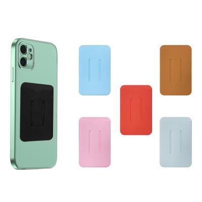 China New Modern Mini Nfc Custom Logo Pvc Sticker Best Selling Card Holder + Phone Grip Phone Atmosphere Smart Name Cards Card Holder For Apple Iphone for sale