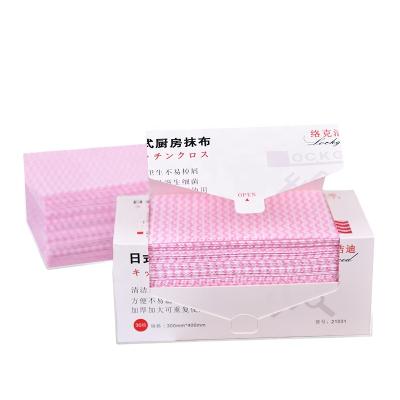 China Sustainable Nonwoven Fabric Kitchen Cleaning Towels for sale