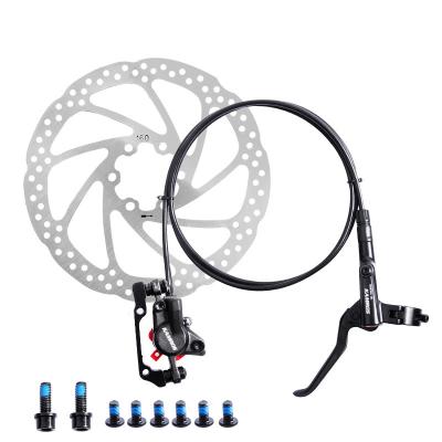 China Disc Brake All-aluminum Forged Hydraulic Type Freno Caliber Body Hidraulik Brake Set Bicycle MTB Rear Brake for sale