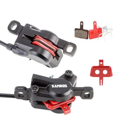 China KAMROS Disc Brake Bicycle Disco Brake Bike MTB Hydraulic Disc Brake Set Flange Mountain Bisiklet Brake for sale