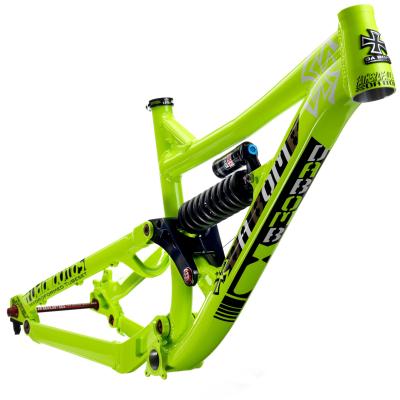 China Hot Selling BMX Shop Bicycle Slant Frame Mtb Full Suspension Bicycle Frames for sale