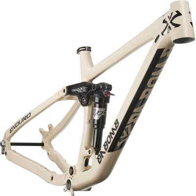 China Hot Aluminum Bicycle Frame Mountain Bike Aluminum Frame Full Suspension Mtb 29er Bicycle Frame for sale