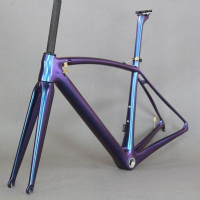 China Lightweight Hot Aluminum / Alloy Frame Road Bike Bicycle Frame Carbon Fiber MTB Frame for sale