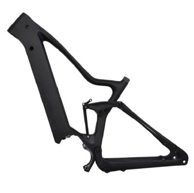 China Hot BMX E-Bike Carbon Fiber Bicycle Frame Fat Tire MTB Electric Bicycle Bike Frame for sale