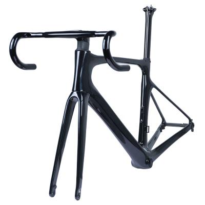 China Road Bikes High Quality Carbon Fiber Frame Bike Road Bicycle Frame Custom Carbon Road Bicycle Frame for sale