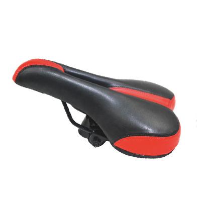 China Erconomic Well Selling High Quality Single Comfortable Bicycle Saddle Gel Leather Bicycle Saddle for sale