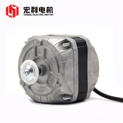 China 16W 5w-34w Commercial Electric Shaded Fridge Fan Motor Refrigerator Spare Parts Capacitor Fan Motor for sale