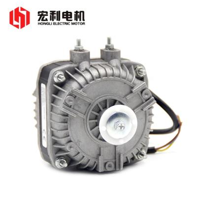 China Commercial 220 110V Brazil Type Refrigerator Spare Parts Capacitor Voltage Double Fan Motor for sale