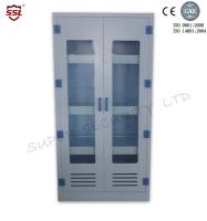China Verticaal Chemisch Medisch Opslagkabinet met 3 Regelbare Planken, 250 Liter Te koop