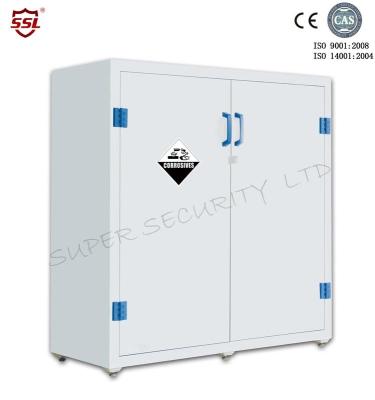 China Laboratory Plastic Corrosive Storage Cabinet For Clean Room , 30 Gallon for sale