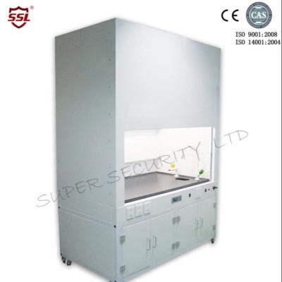 China Cold-roll Steel Chemical Fume Hood IP 20 Class I Lab Fume Hood with Built-in Centrifugal Fan for sale