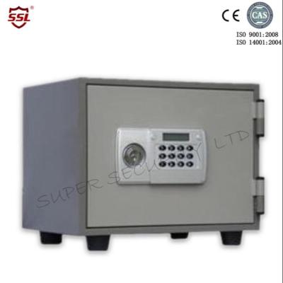 China Thickness 0.8mm 17L mobile Fire Resistant Protection Safes fireproof safe box for 30 Mins Fire Endurance Test for sale