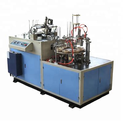 China Full Automatic High Speed ​​Double Food Disposable Ripple Wallpaper Cup Making Machine for sale