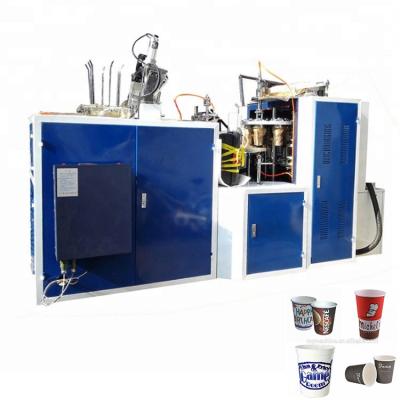 China food & Beverage Factory JBZ-S12 Paper Cup Machine Maker / Layout Tea Cup Making Machine for sale