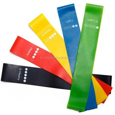 China Elastic Resistance Band Set Yoga Home Workout Accessories Gym Hip Resistance Band, Strength Training Latex Resistance Bands Fitness for sale