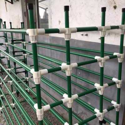 China Rustproof Structure Pipe Shelves Shelving Greenhouse Frame Shelf for sale