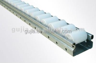 China Pipe Flow Rack Placon Roller Track Conveyor For FIFO Rack Track / Warehouse Roller for sale