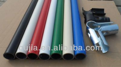 China To assemble warehouse rack lean fabricating modular pipe and joint system for sale