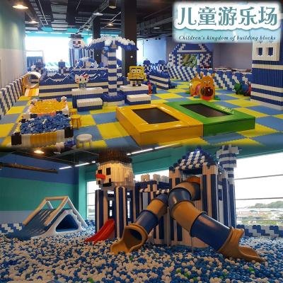 China Expanded Polypropylene Building Block Cube Color Modeling Playground Children To Build Building Block Indoor Playground Children's Play Park for sale