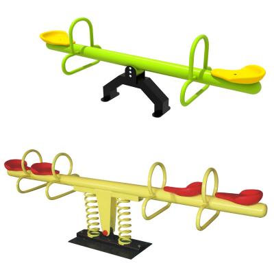 China LLDPE Connecting Seesaw Spring Animal Seesaw For Kindergarten for sale