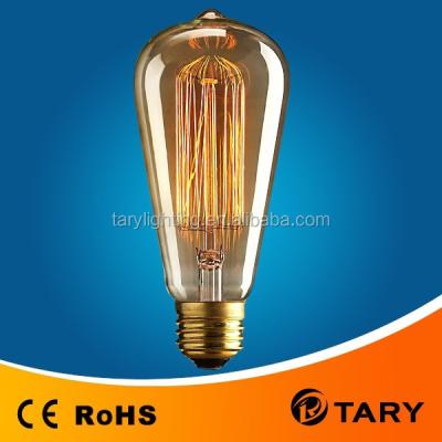 China 40w brass ST64 edison bulbs for sale