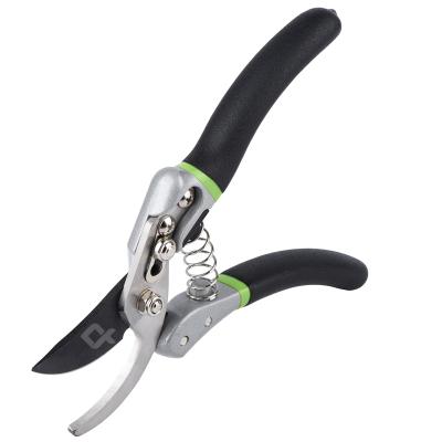 China High Quality Anti-Slip Steel Handle Garden Tools Spring Shears Head And Light Rubberized Handle Anti-rust for sale