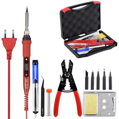 China PLIERS WIRE STRIPPERS Electric Soldering Iron Tool Kit Stripping Pliers Tools DIY Tool Crimp Pliers Electric Pliers Wire Stripper for sale