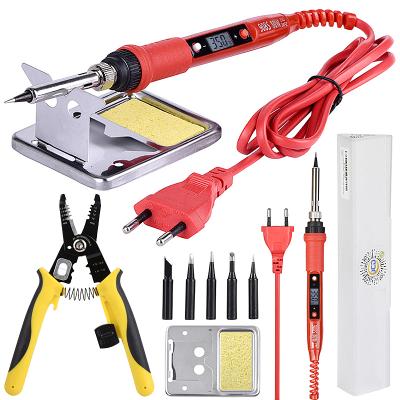 China Wire Stripper Crimper Cable Cutter Automatic Wire Stripper Multifunctional Stripping Tools with Soldering Iron for sale