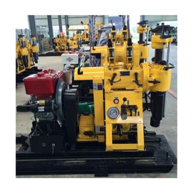 China High Efficiency Factory Price 300m Diesel Portable 6.5 Inch Water Well Drilling Rig Machine for sale