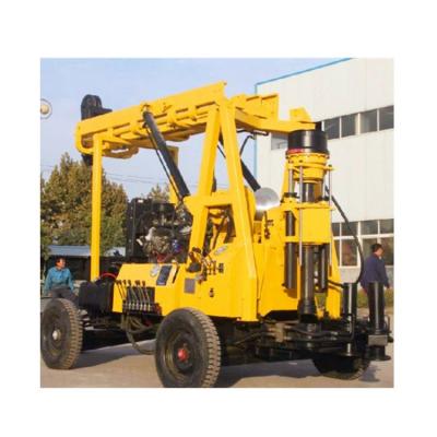 China High Efficiency Cheap Price Cost Diesel Water Well Drill Rig Drilling Machine For Sale for sale