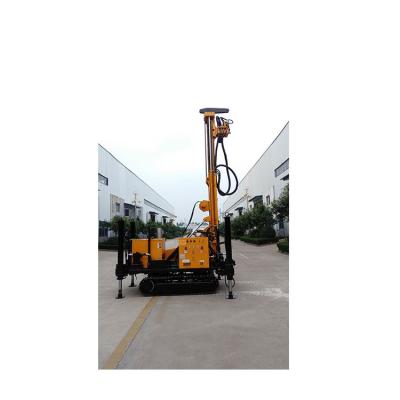 China High efficiency factory price Chinese portable diesel tractor mounted 80m small water well drilling rig for sale