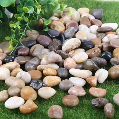 China China Contemporary Cheap Colorful Volume Large Polished Pebble Pebbles Decorative Stones Tile Paver Stone Driveway for sale