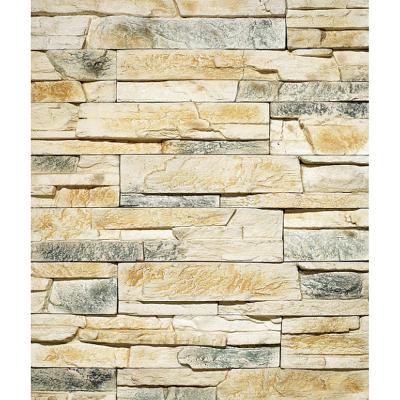 China Faux Polyurethane Stones Brick Exterior Wall Rock Stone Wall Panel EUROPEAN for sale