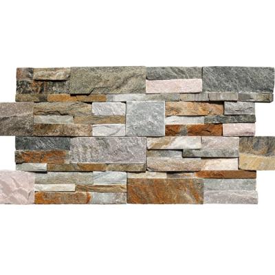 China Easy to install and maintain 180x350mm interior wall cladding decor stone tiles outside exterior stone wall tile cultural stone for sale