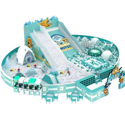 China Durable china ice and import snow theme kids equipment latest commerical play set indoor playground for kids children for sale