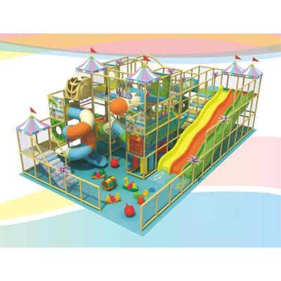 China Galvanized steel pipe soft and child safe commerical equipment kids set size indoor playground for kids for sale